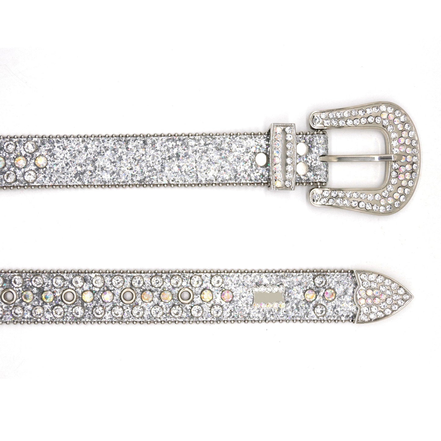 Rhinestone Punk Belt