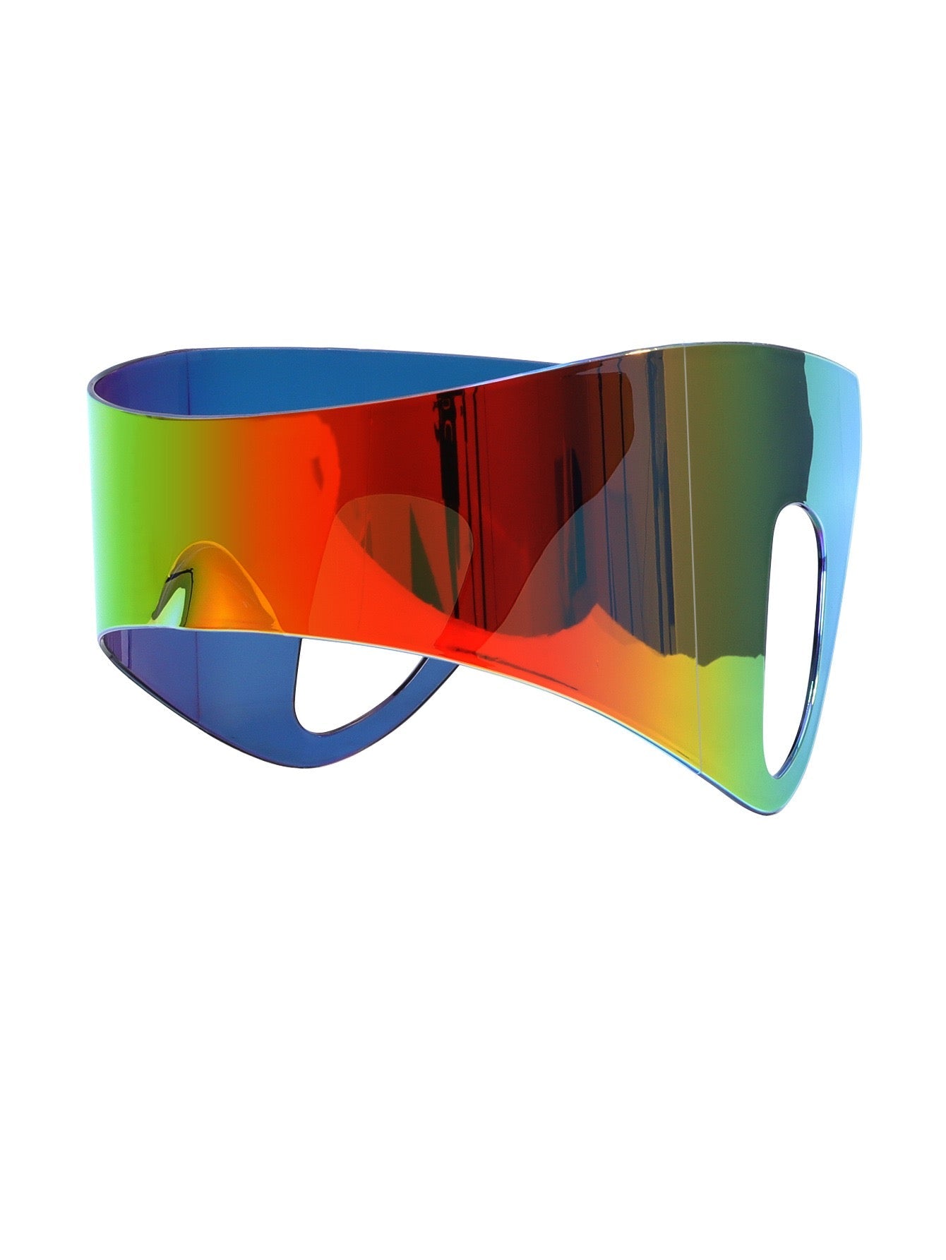 Oversized Wraparound Sunglasses