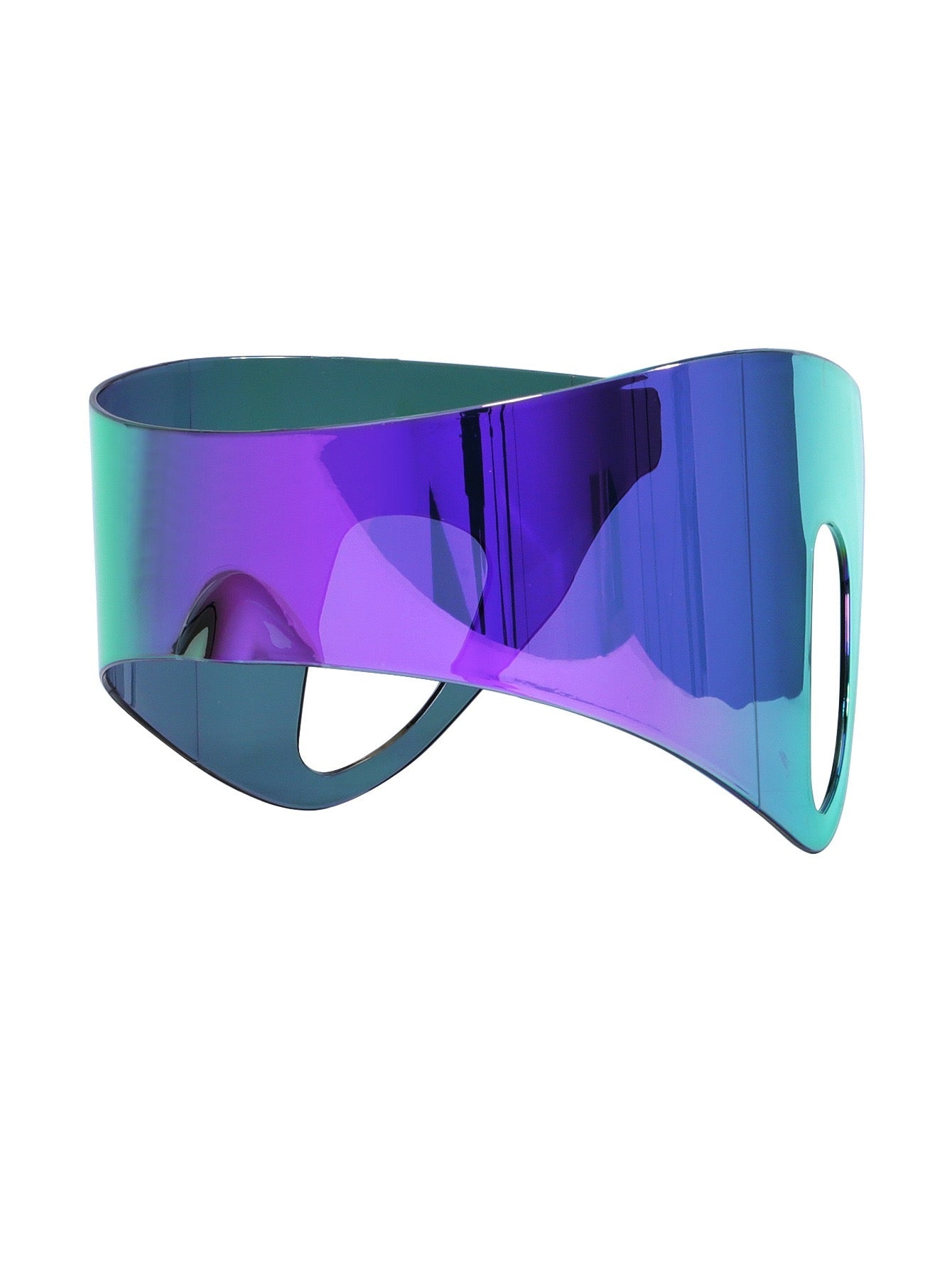 Oversized Wraparound Sunglasses