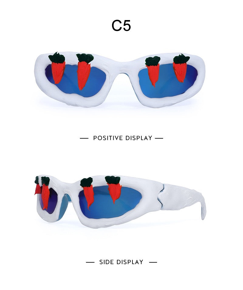 Whimsical Cartoon Sunglasses