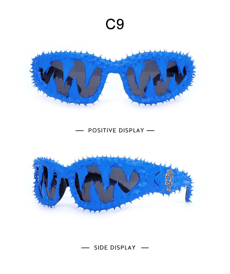 Vinyl Teeth Skull Sunglasses