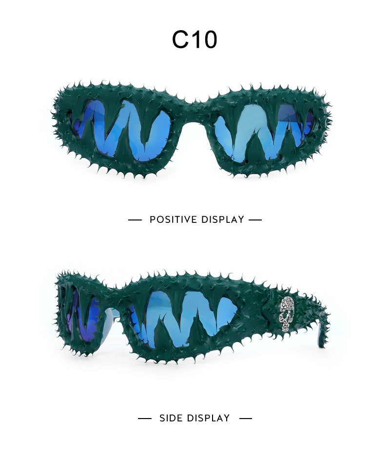 Vinyl Teeth Skull Sunglasses
