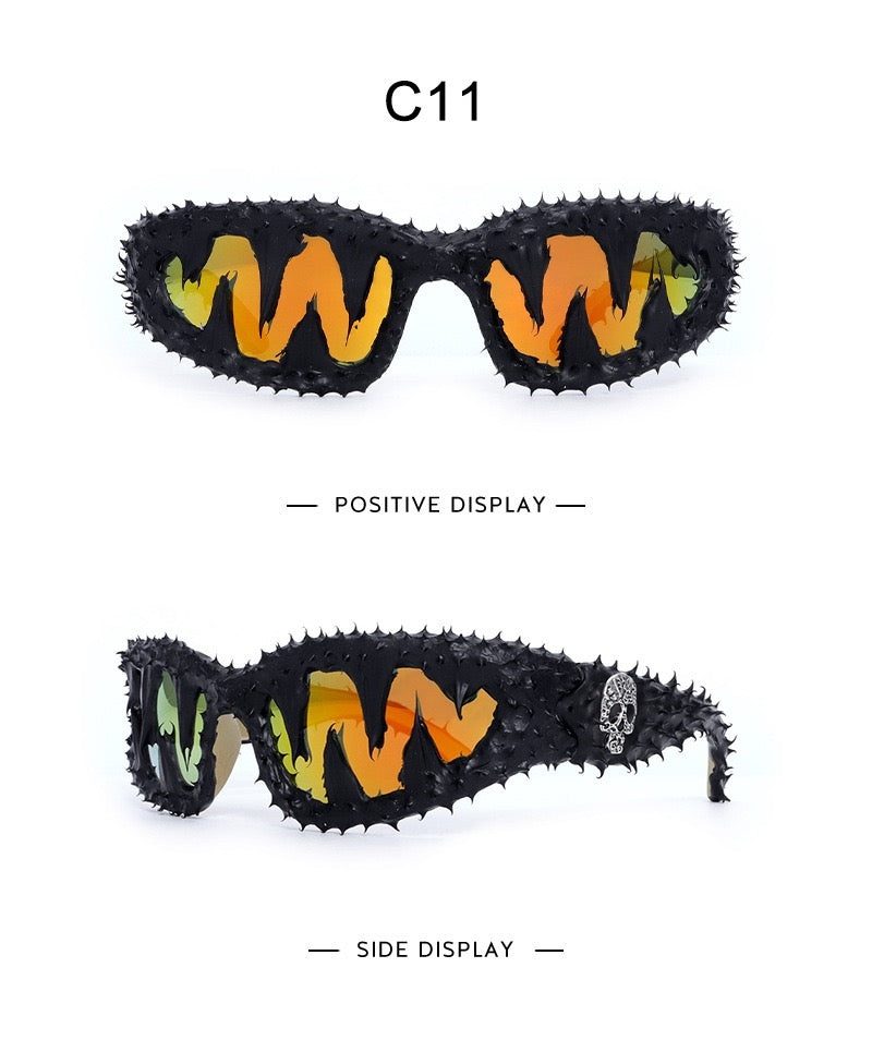 Vinyl Teeth Skull Sunglasses