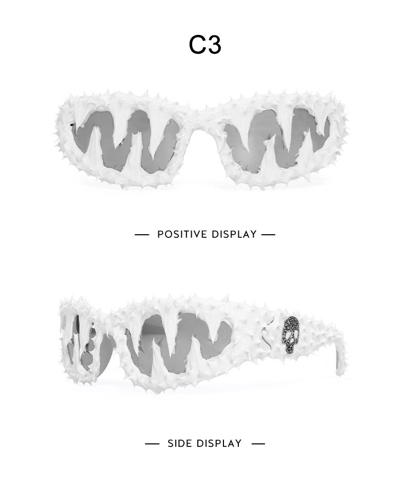 Vinyl Teeth Skull Sunglasses