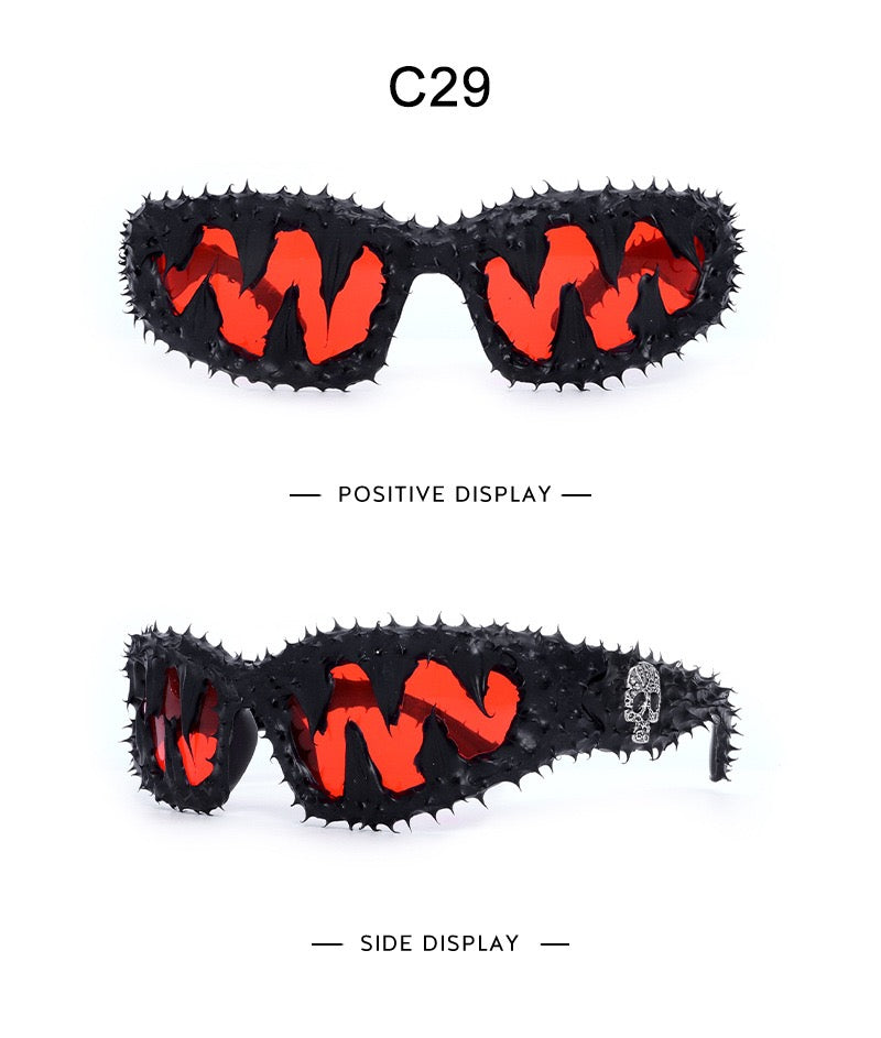 Vinyl Teeth Skull Sunglasses