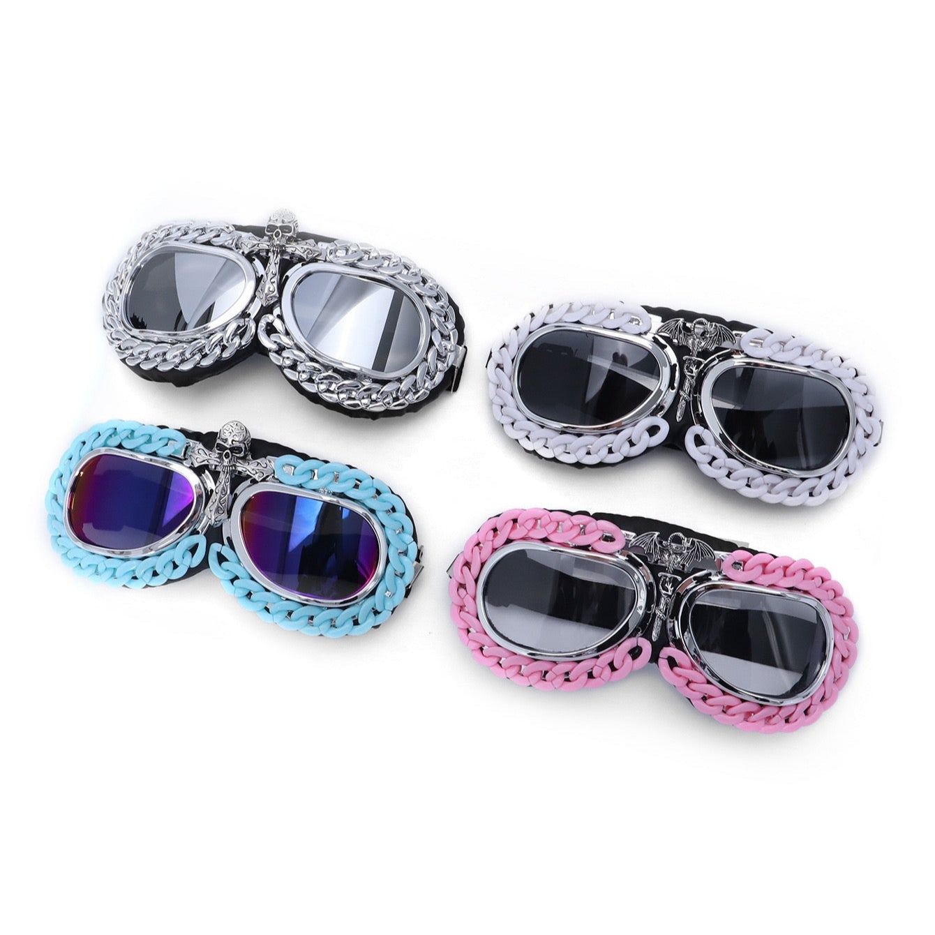 Metal Cross Sunglasses