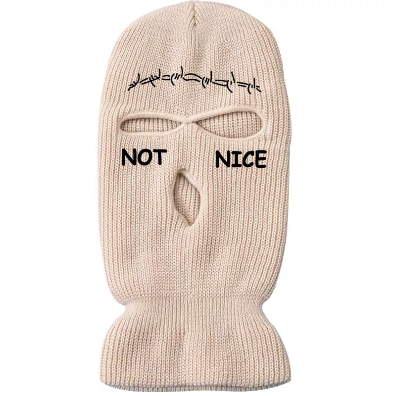 Sand Sculpture Mask Hat