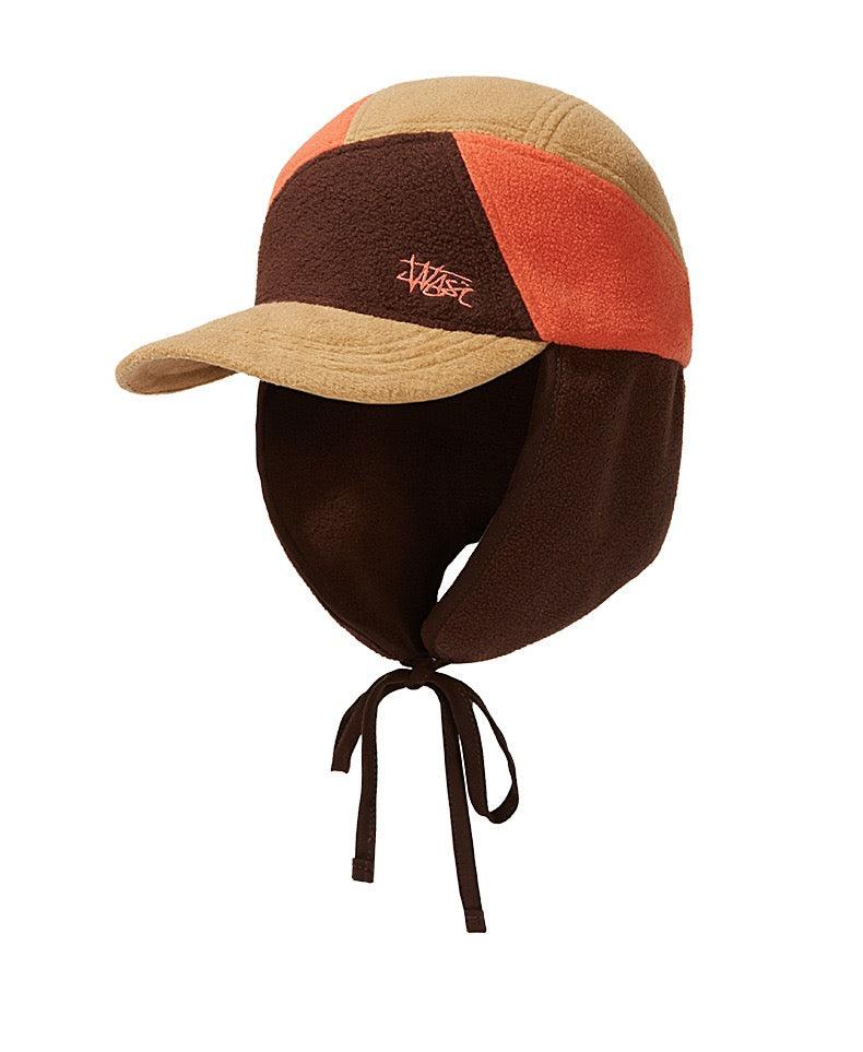 Color-blocked Newsboy Cap