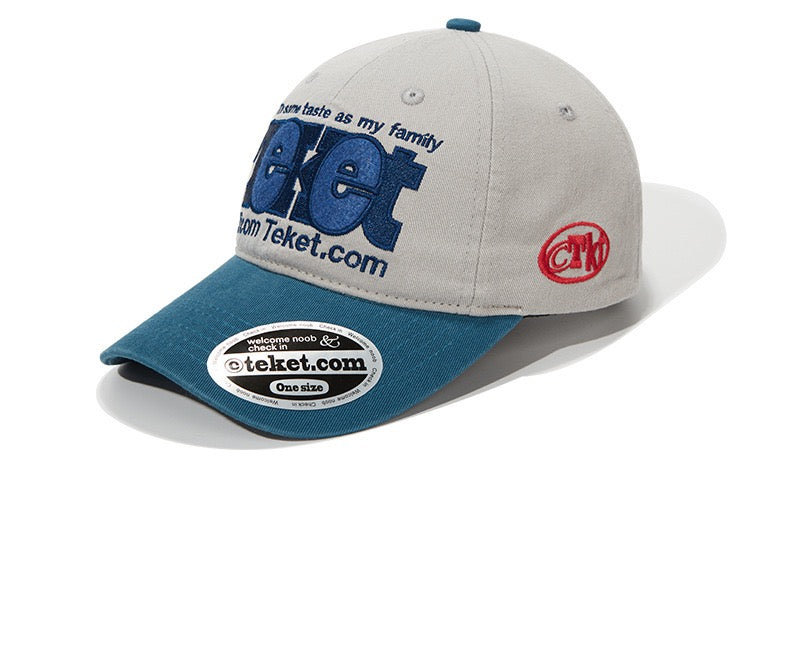 Retro Embroidered Flat Cap