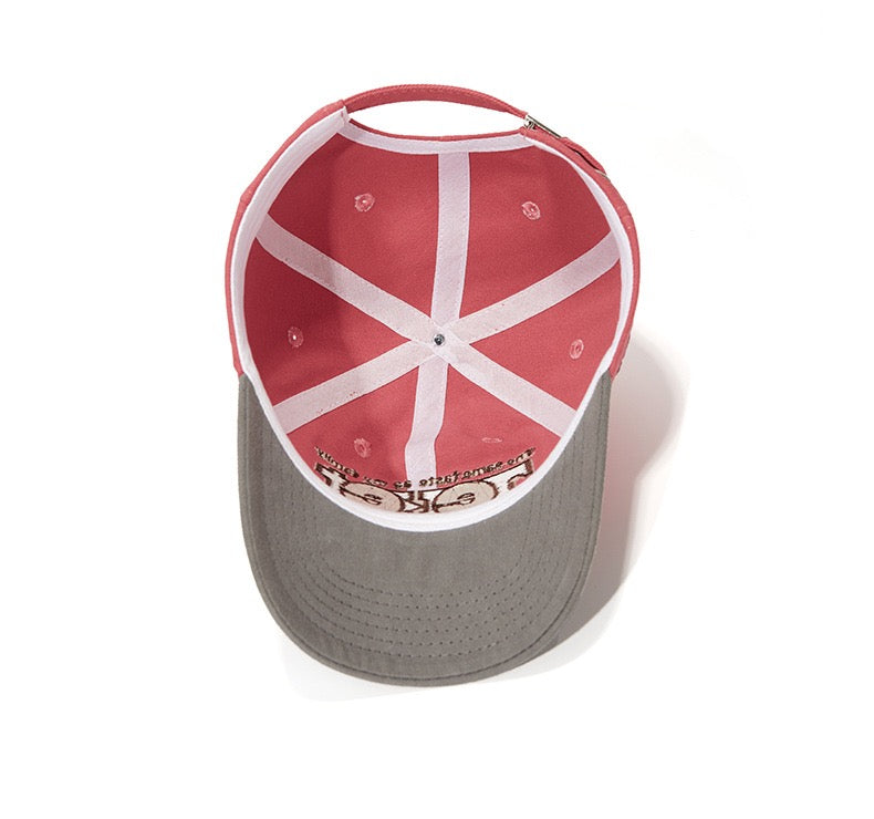 Retro Embroidered Flat Cap