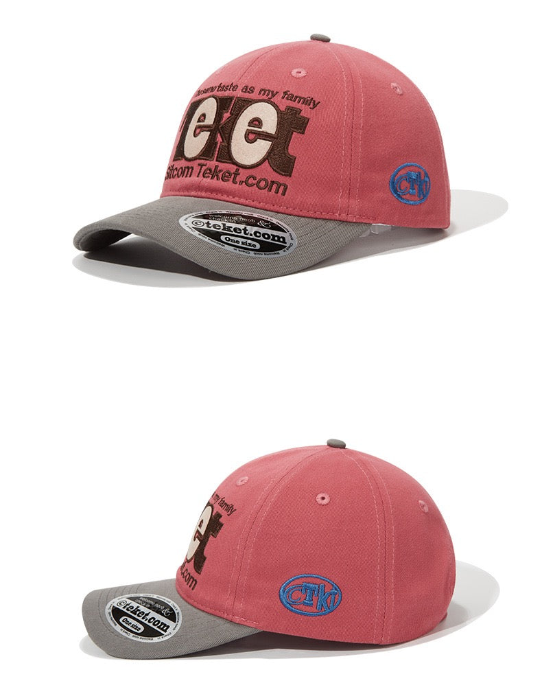 Retro Embroidered Flat Cap