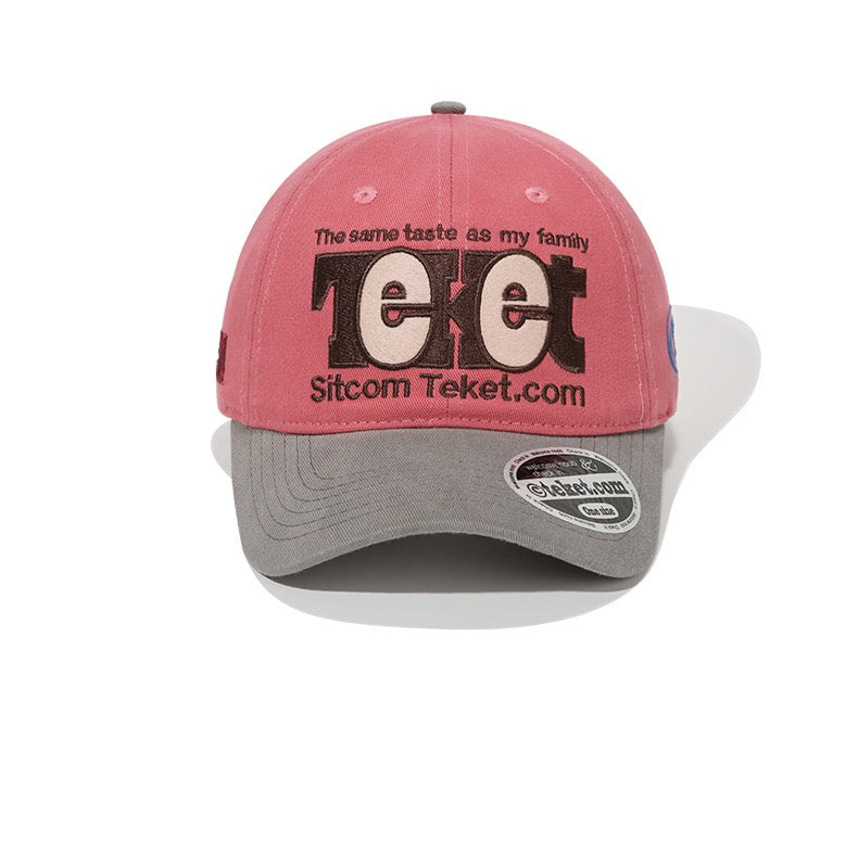 Retro Embroidered Flat Cap