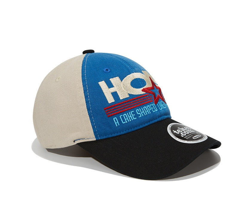Retro Embroidered Flat Cap