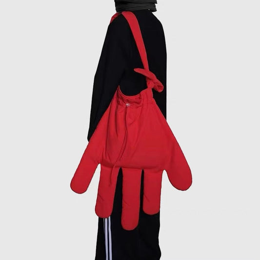 Faux Fur Glove Bag