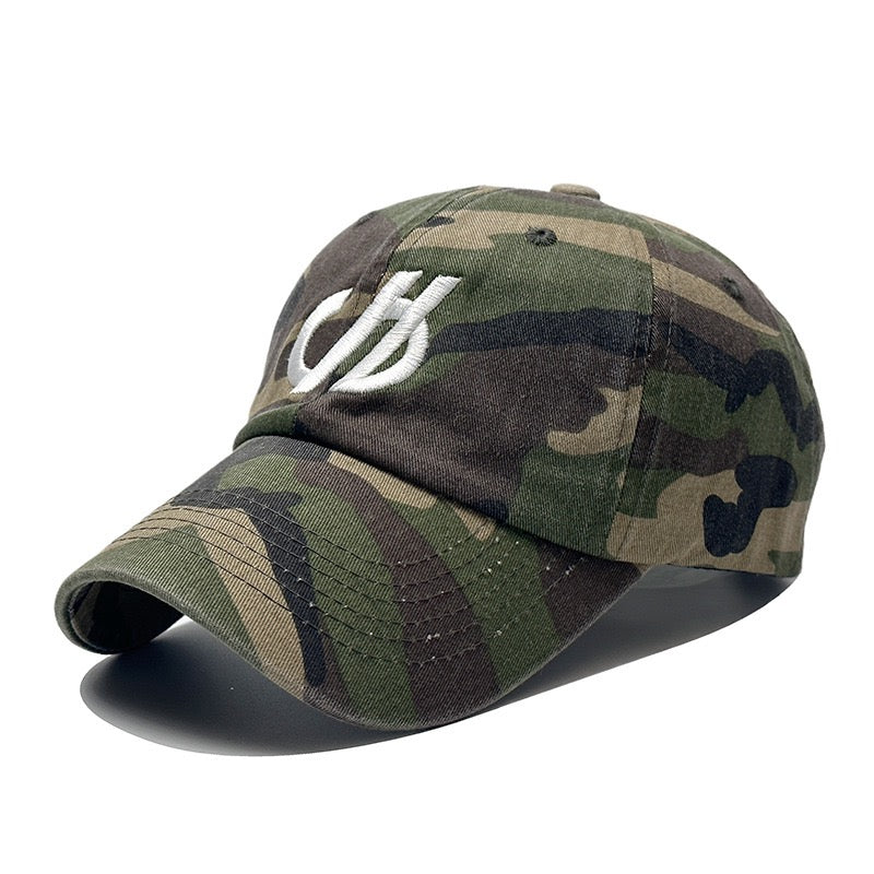 American Vintage Distressed Letter Embroidered Baseball Cap