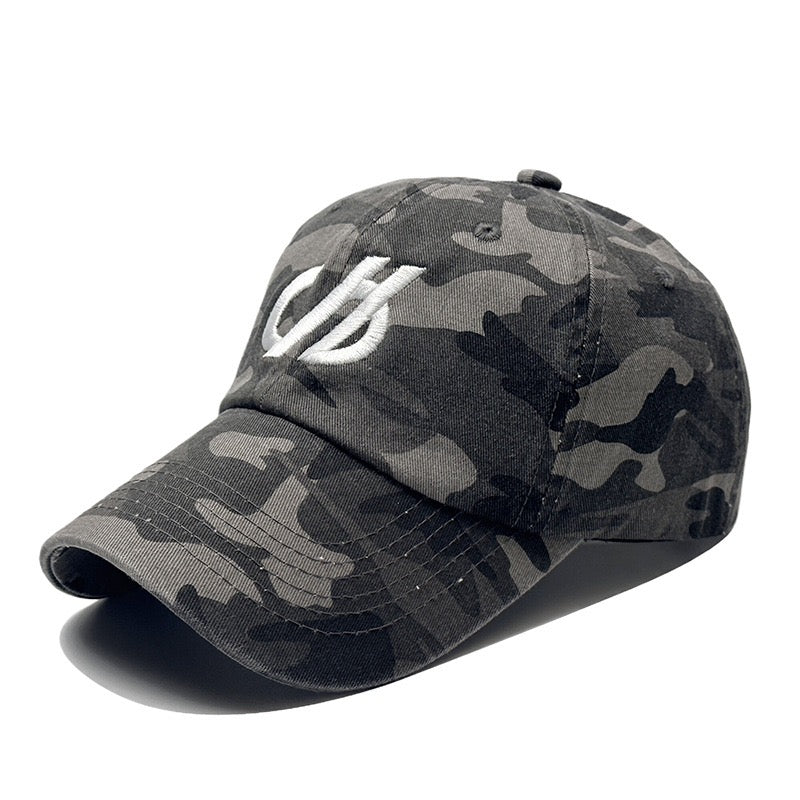 American Vintage Distressed Letter Embroidered Baseball Cap