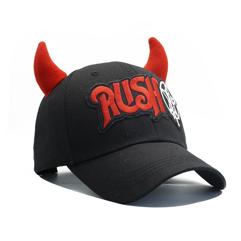 Punk Hip-Hop Devil Horn Duckbill Cap