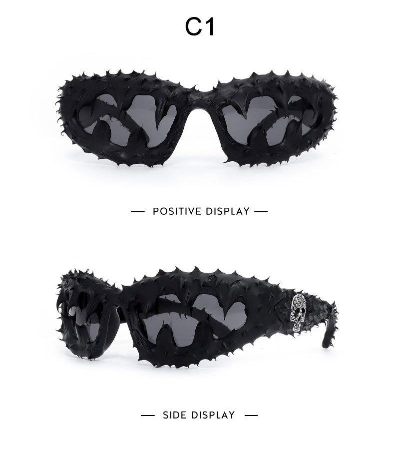 Vinyl Teeth Skull Sunglasses