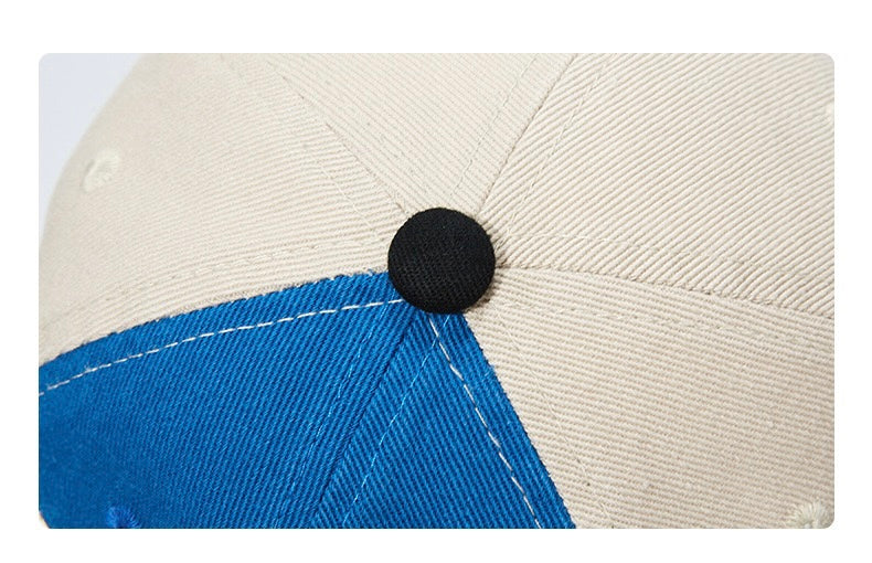 Retro Embroidered Flat Cap