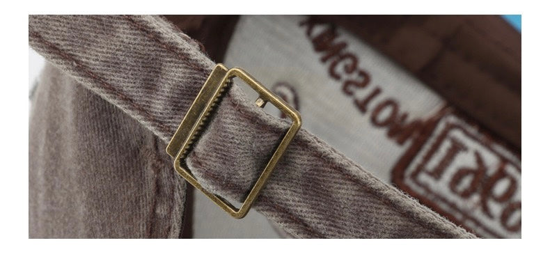 Letter Embroidered Distressed Hat