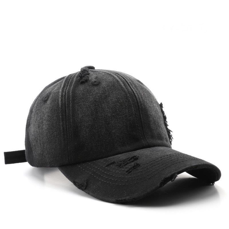 Washed Distressed Solid Color Hat