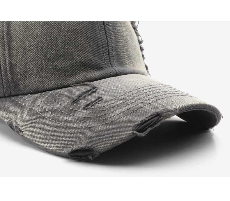 Washed Distressed Solid Color Hat