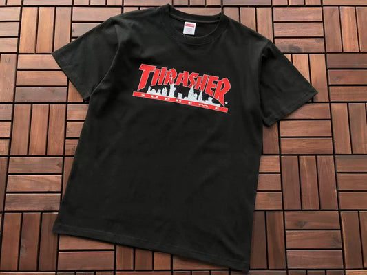 Supreme x Thrasher Skyline T-Shirt Black