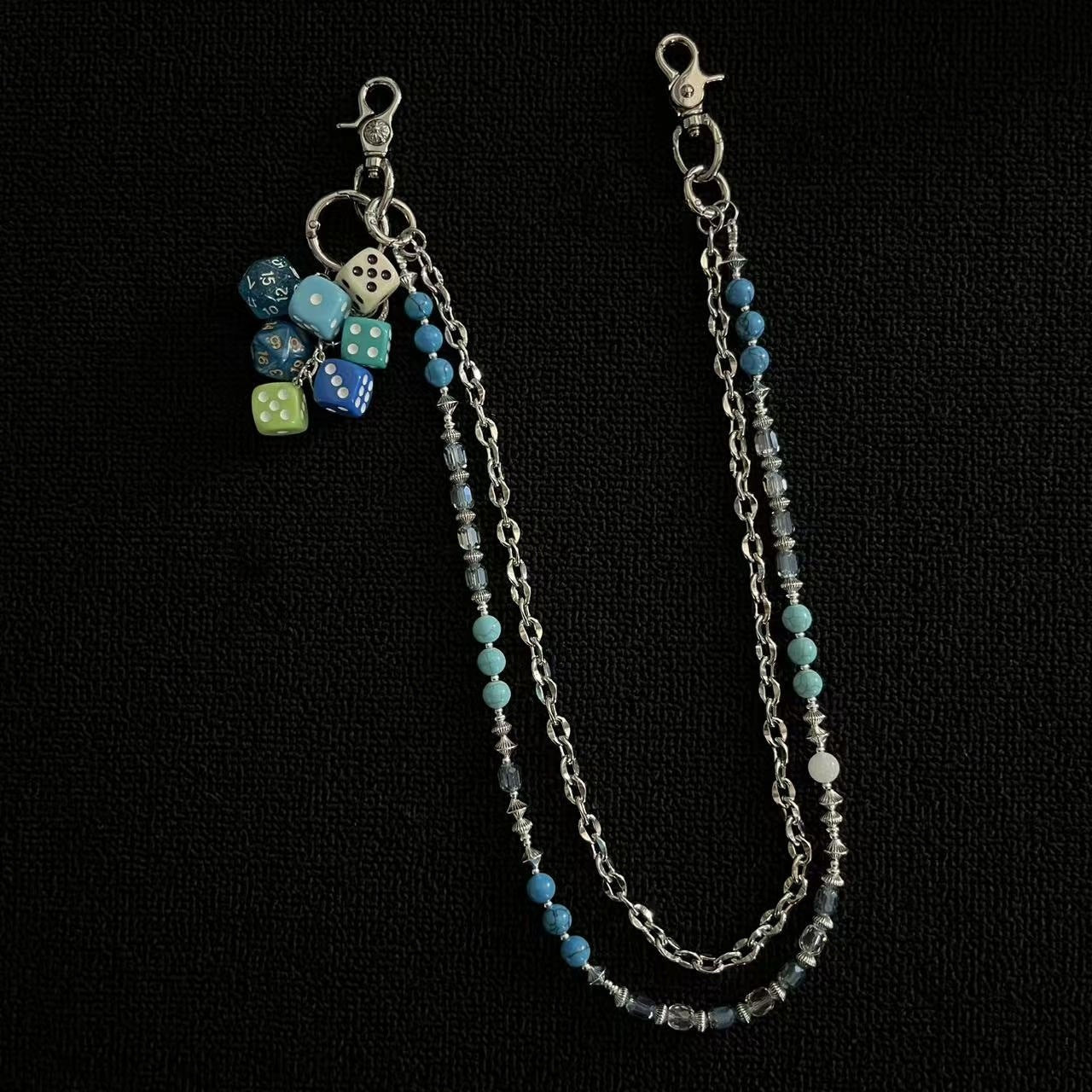 CapCabin “Dice Charm Wallet Chain”
