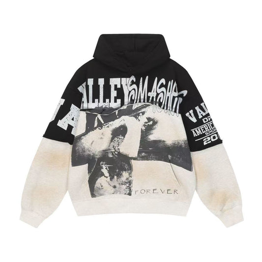 Vale Forever Valley Smashers Graphic Pullover Hoodie black