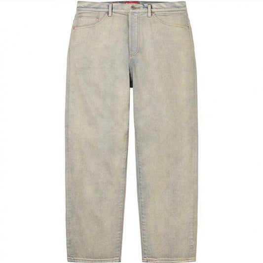 Supreme Washed Denim Jeans - Light Blue