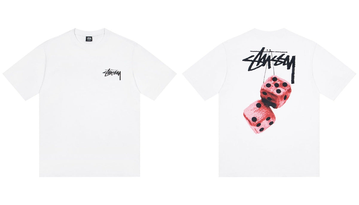 STUSSY Dice Graphic T-Shirt