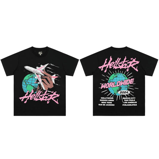 HELLSTAR Worldwide 2024 Graphic T-Shirt
