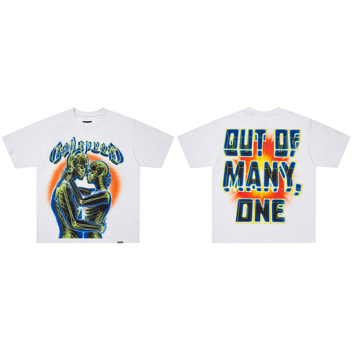 GodSpeed Out Of Many Skeleton T-Shirt