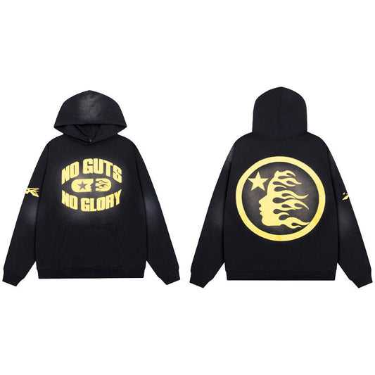 HELLSTAR No Guts No Glory Black Hoodie