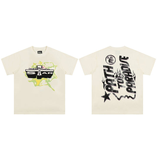 HELLSTAR Star Logo Graphic T-Shirt