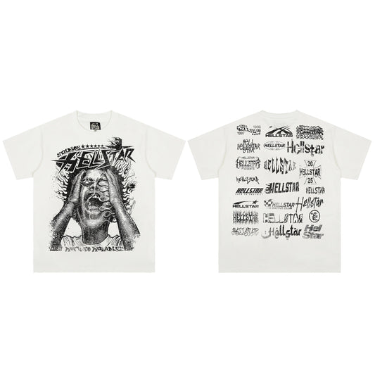 HELLSTAR Logo Archive Graphic T-Shirt
