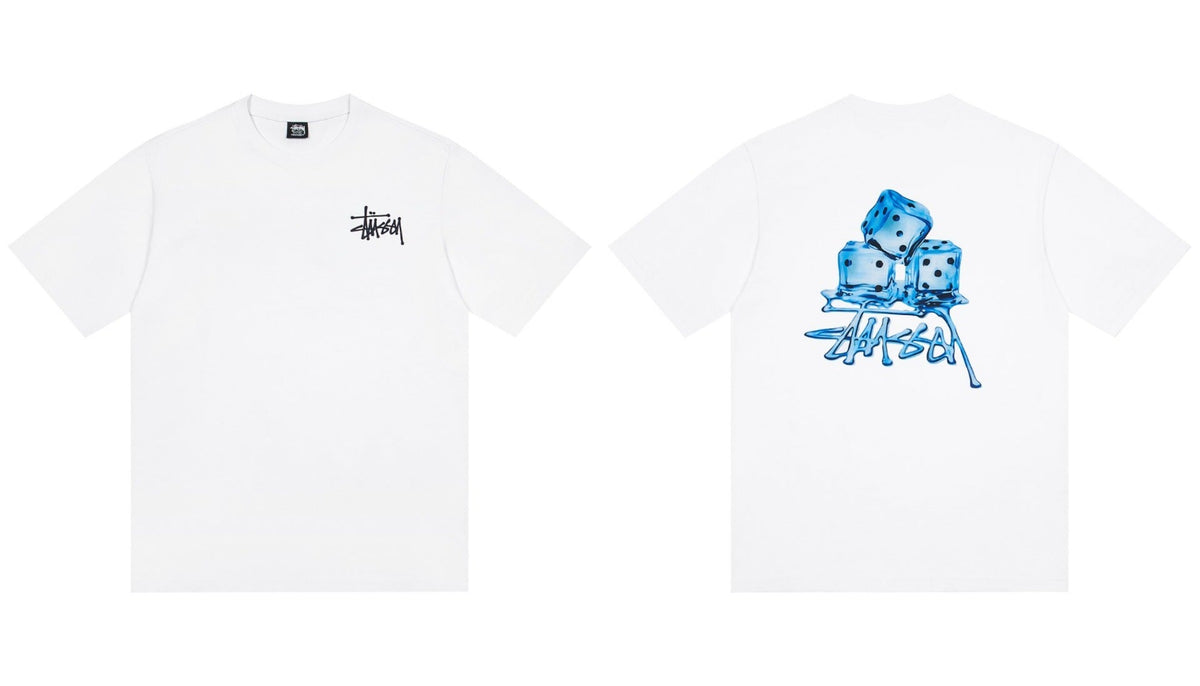 STUSSY Dice Graphic Logo T-Shirt