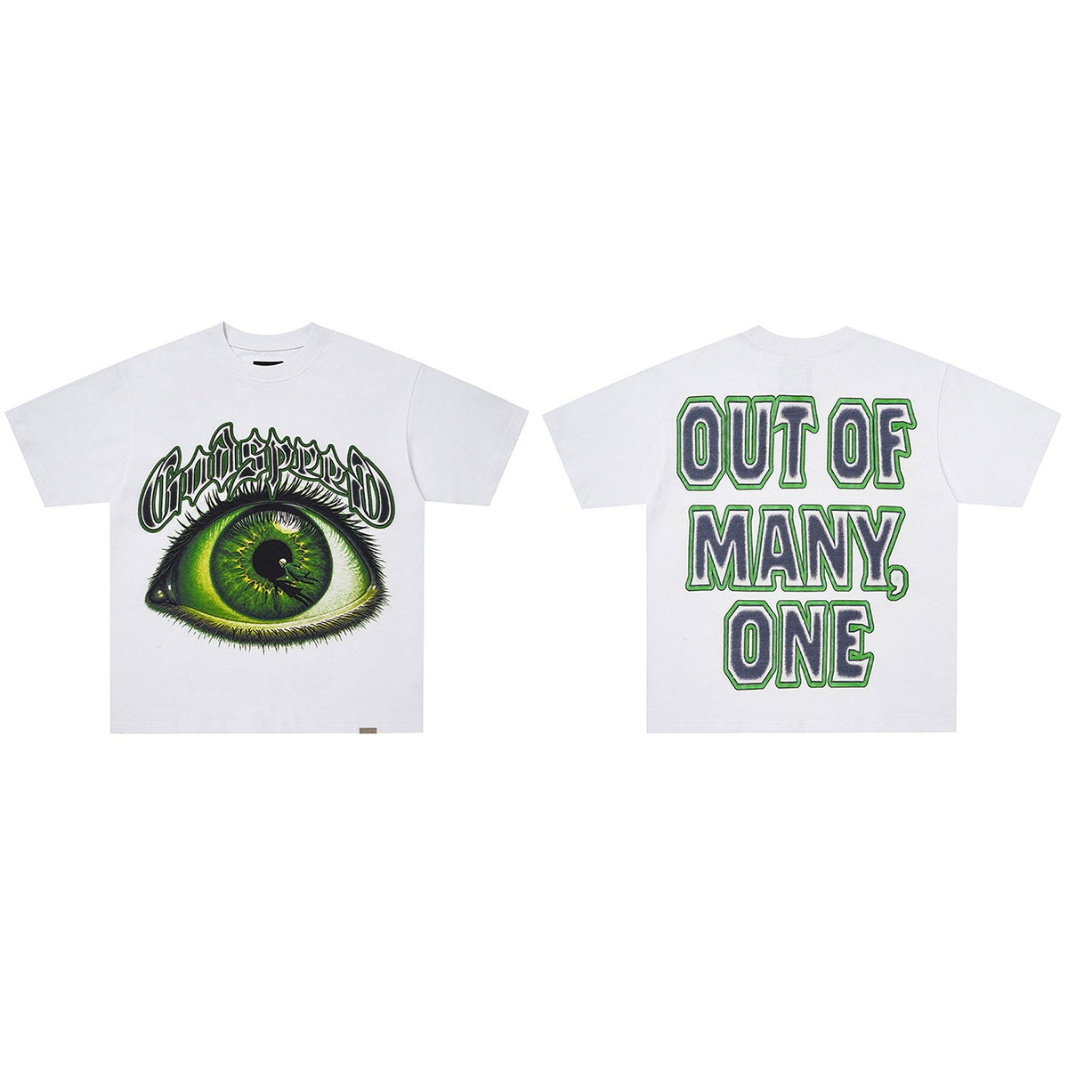GodSpeed Green Eye Graphic T-Shirt