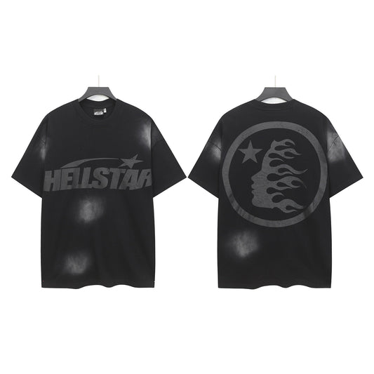 HELLSTAR Shadow Logo Oversized T-Shirt