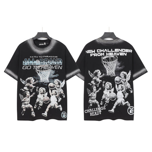 HELLSTAR All Brand Basketball T-Shirt – Black