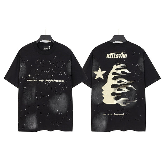 HELLSTAR Path to Paradise Graphic T-Shirt – Black