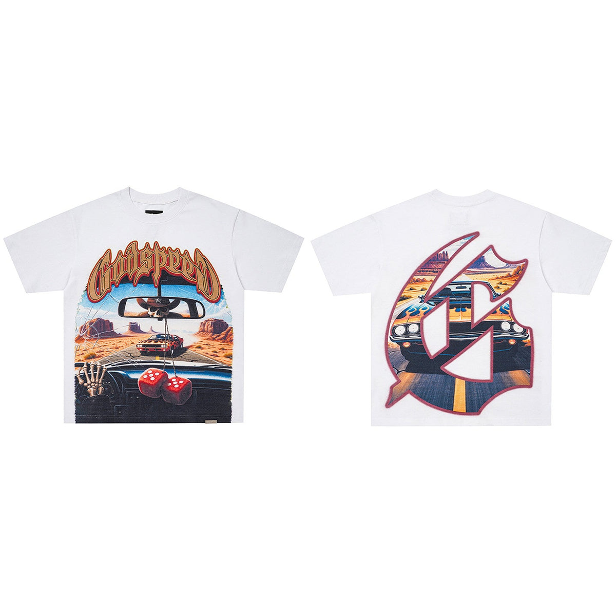 GodSpeed Desert Drive Graphic T-Shirt