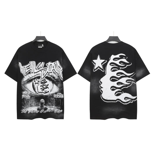 HELLSTAR Graphic Star Black T-Shirt