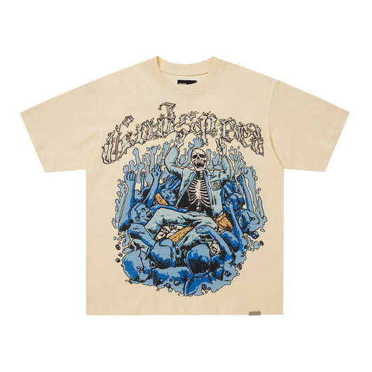 GODSPEED Skeleton Crowd Graphic T-Shirt