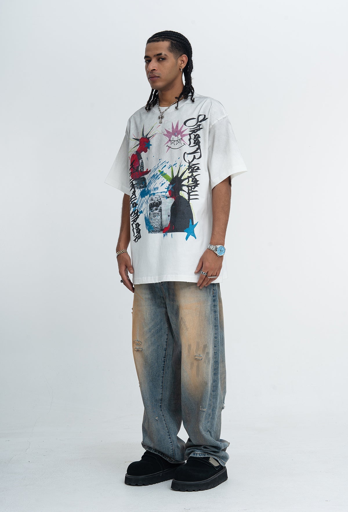 CapCabin “Anarchy Clash” Graphic Tee