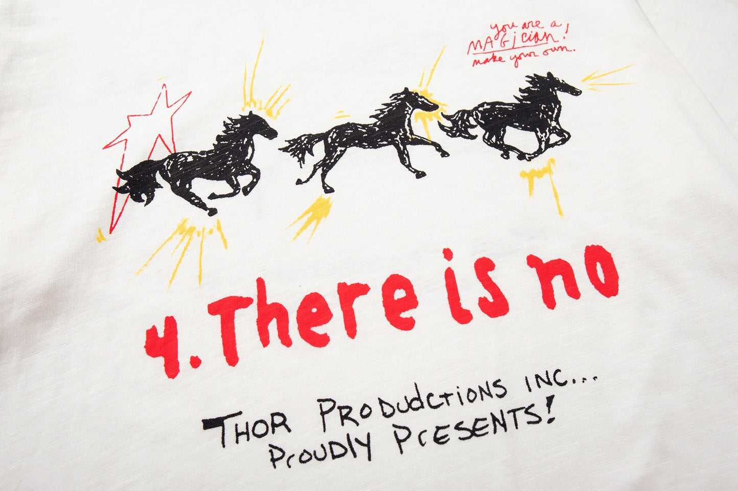 CapCabin “Number Nine Horses” Graphic T-Shirt