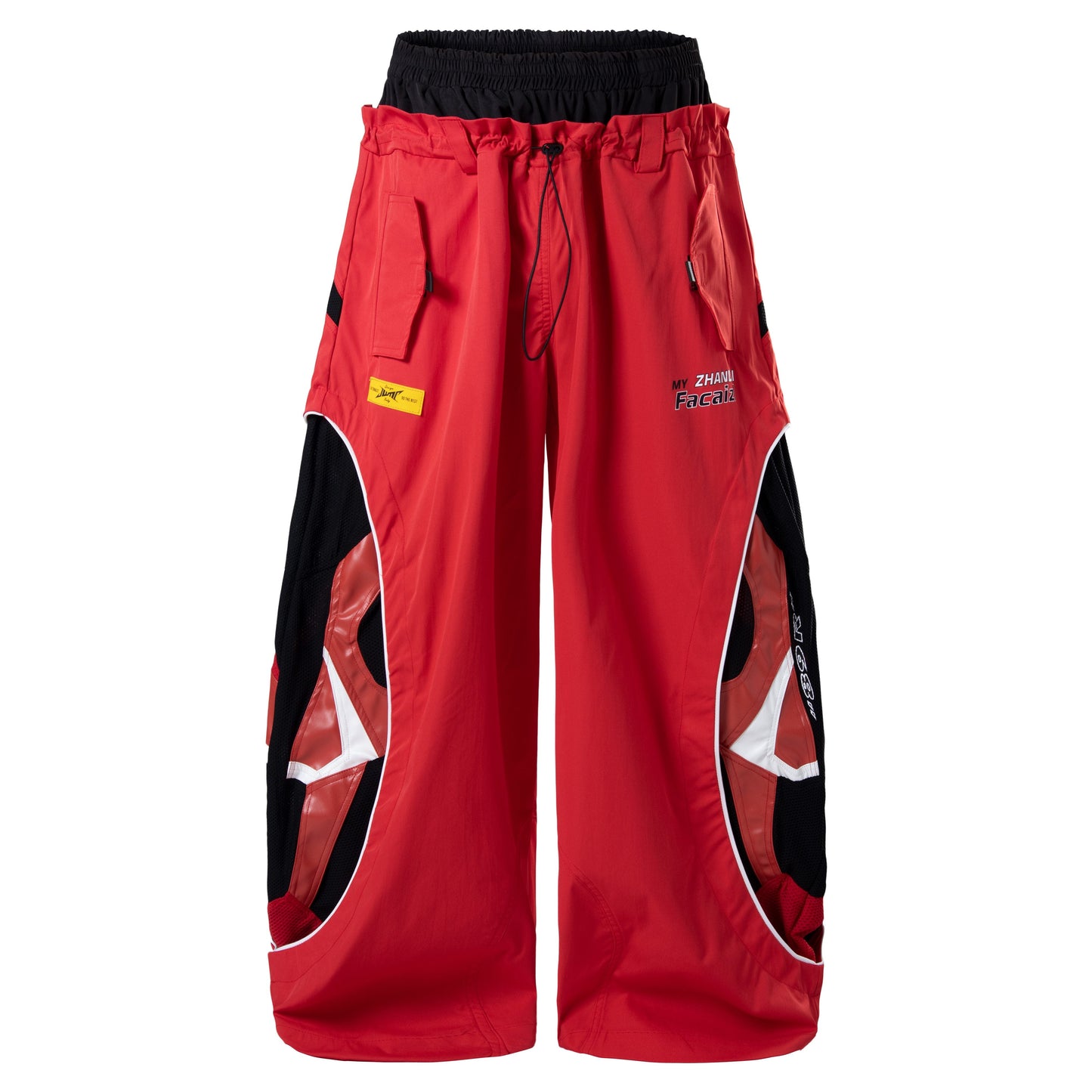 CapCabin Tech Panel Wide-Leg Pants