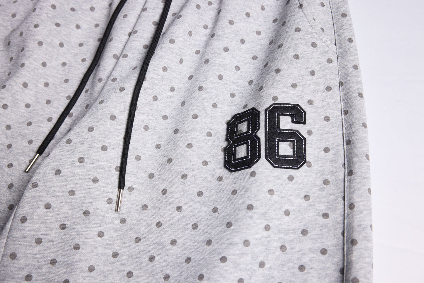 CapCabin Polka Dot Wide-Leg Sweatpants