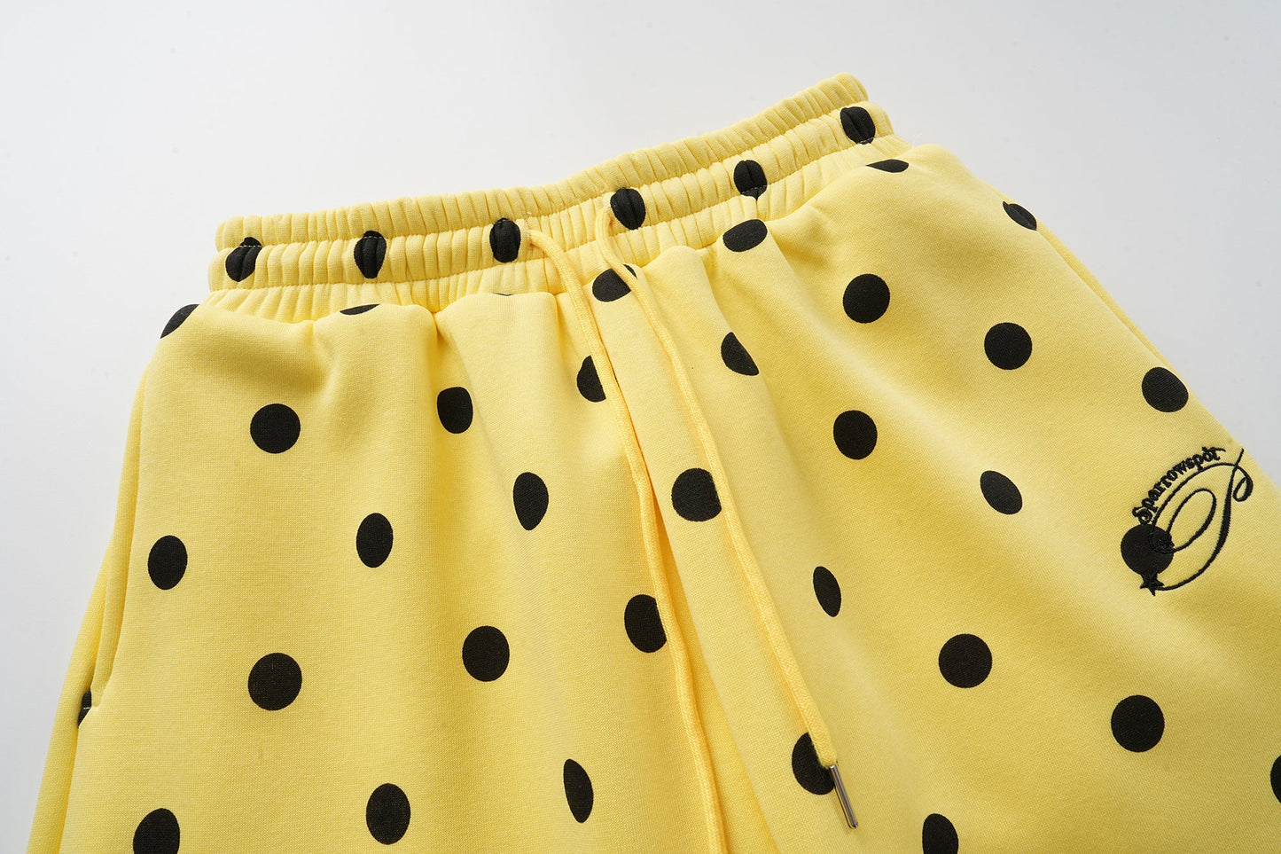 CapCabin Polka Dot Wide-Leg Pants