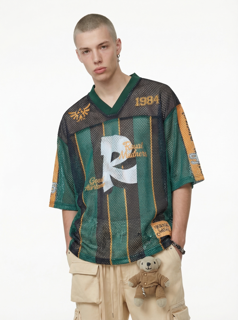 CapCabin “Royal Moves 84” Mesh Jersey T-Shirt